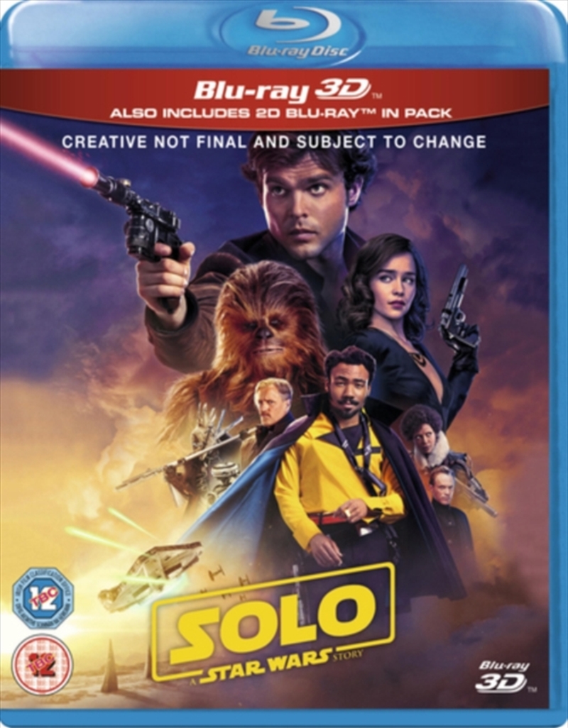 Solo - A Star Wars Story 3D/Product Detail/Drama