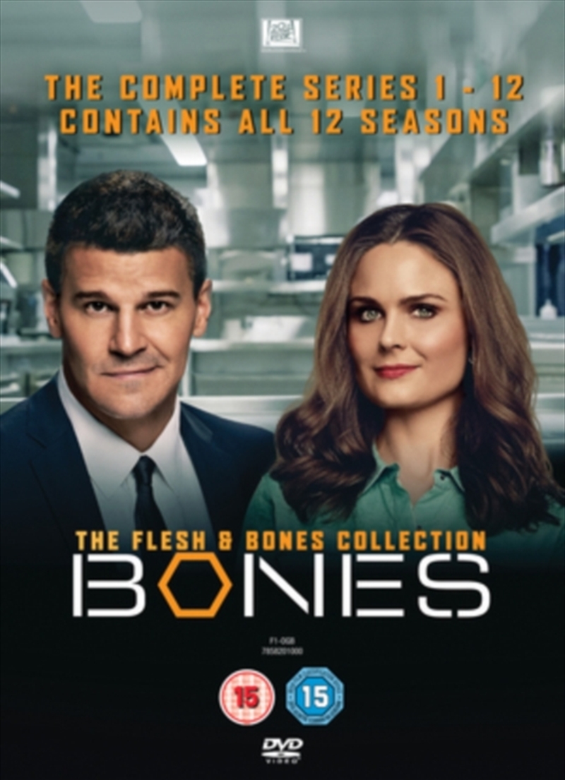 Bones - Seasons 1-12 Complete Collection (REGION 2)/Product Detail/Drama