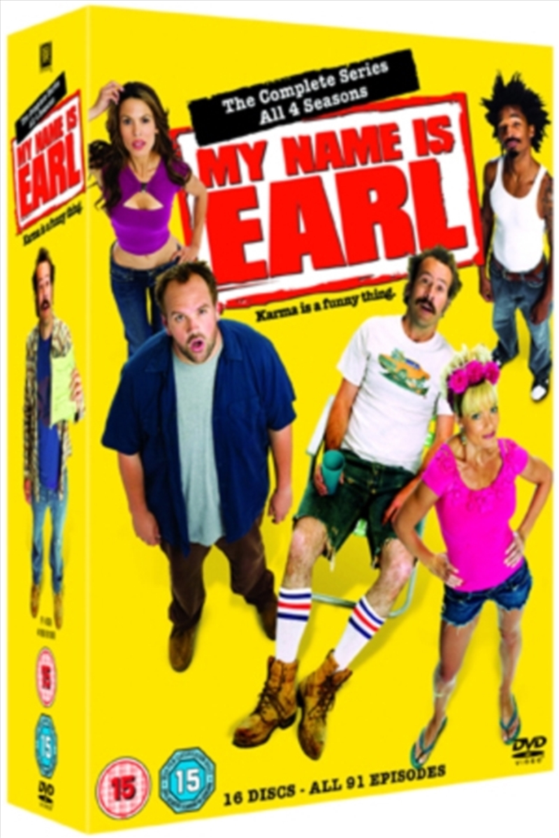 My Name Is Earl - Seasons 1-4 Complete Collection (REGION 2)/Product Detail/Comedy