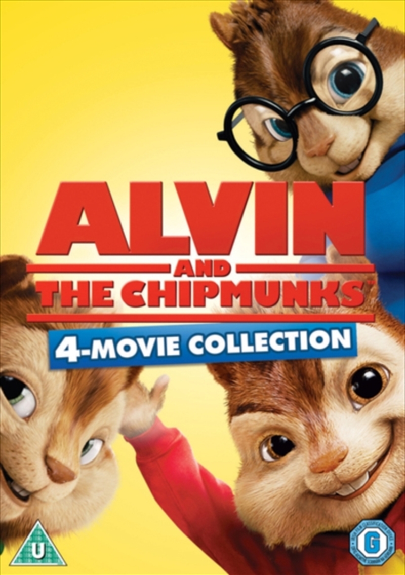 Alvin And The Chipmunks - Complete 4 Movie Collection (REGION 2)/Product Detail/Animated