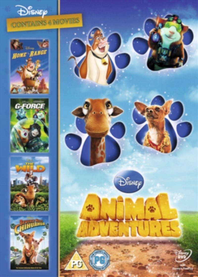 G-Force / The Wild / Home On The Range / Beverley Hills Chihuahua (REGION 2)/Product Detail/Disney
