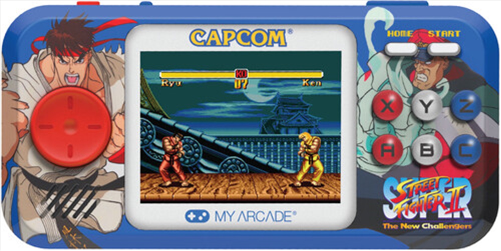 My Arcade Super Street Fighter II Pocket Player Pro Handheld Portable Gaming System (2 GAMES IN 1)/Product Detail/Consoles & Accessories