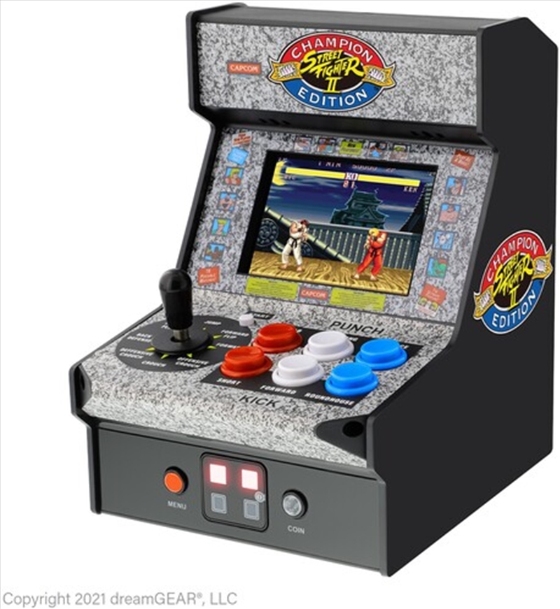 My Arcade Street Fighter II Champion Ed. Micro Player Retro Arcade/Product Detail/Consoles & Accessories