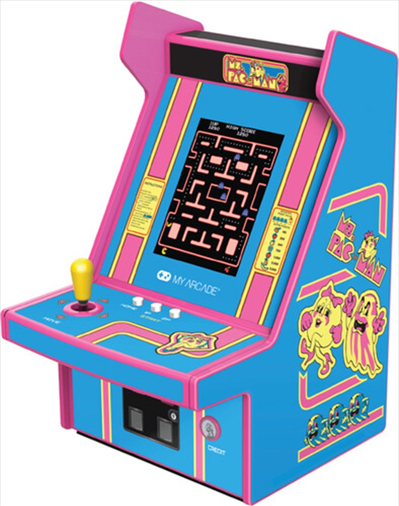 My Arcade MS. PAC-MAN Micro Player Pro Portable Retro Arcade/Product Detail/Consoles & Accessories