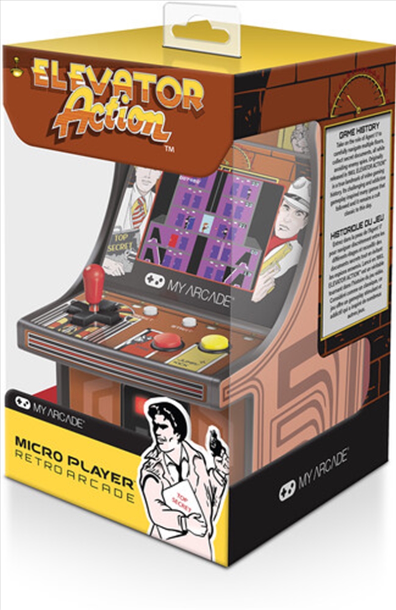 My Arcade Elevator Action Micro Player Retro Arcade Macine - 6.75 IN/Product Detail/Consoles & Accessories