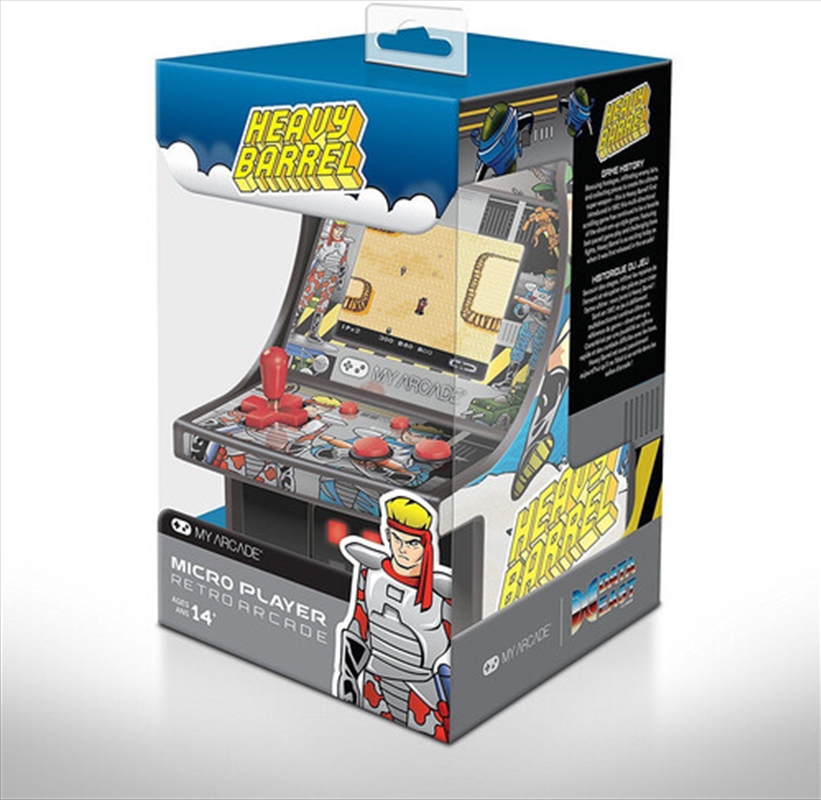 My Arcade Heavy Barrel Micro Player Retro Arcade Machine - 6 Inch/Product Detail/Consoles & Accessories