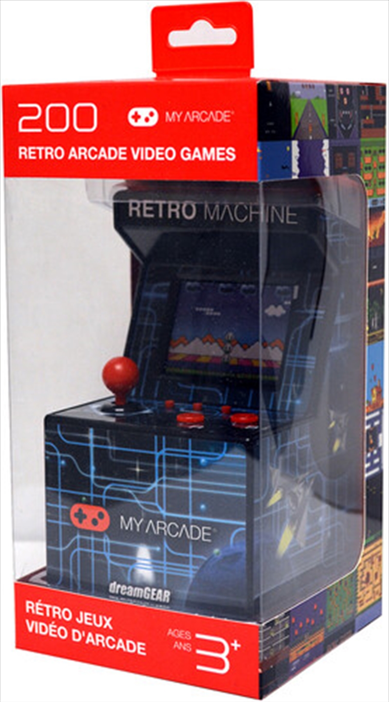 My Arcade Retro Machine: Mini Video Game Arcade Cabinet - 200 Games/Product Detail/Consoles & Accessories