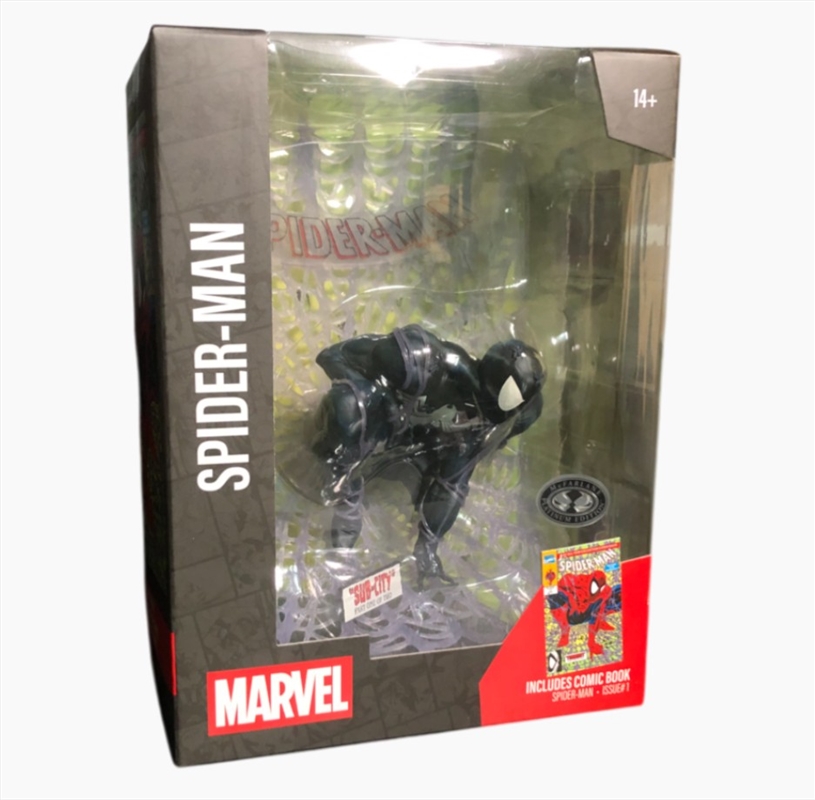 Marvel Comics - Spider-Man (Black Suit) 1:6 Scale Figure [Chase]/Product Detail/Figurines