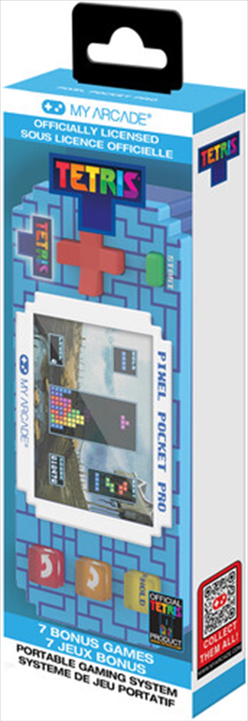 My Arcade Tetris Pixel Pocket Pro Portable Gaming System/Product Detail/Consoles & Accessories