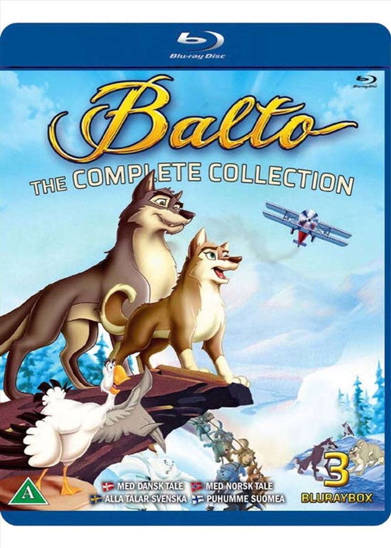 Balto 1-3 Complete Movie Trilogy/Product Detail/Animated
