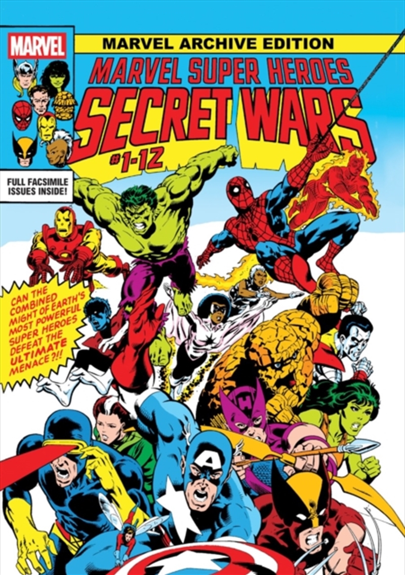Marvel Archive Edition: Marvel Super Heroes Secret Wars Gallery Edition/Product Detail/Graphic Novels