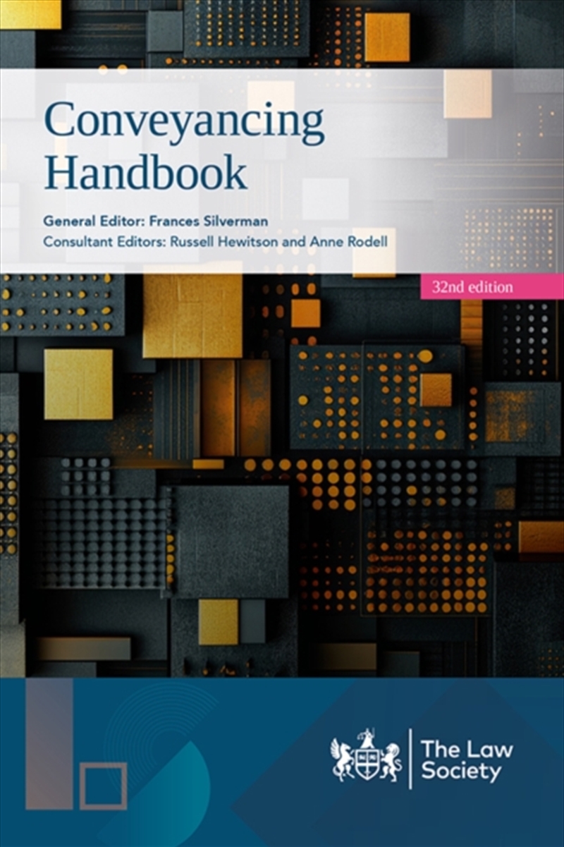 Conveyancing Handbook/Product Detail/Law