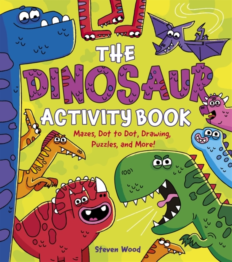 The Dinosaur Activity Book : Mazes, Dot To Dot, Drawing, Puzzles, And More!/Product Detail/Kids Activity Books