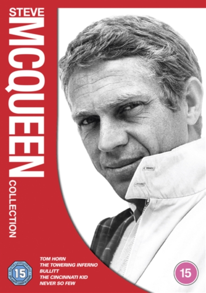 Steve McQueen - Tom Horn / Towering Inferno / Bullitt / The Cinncinatti / Never So Few (REGION 2)/Product Detail/Action