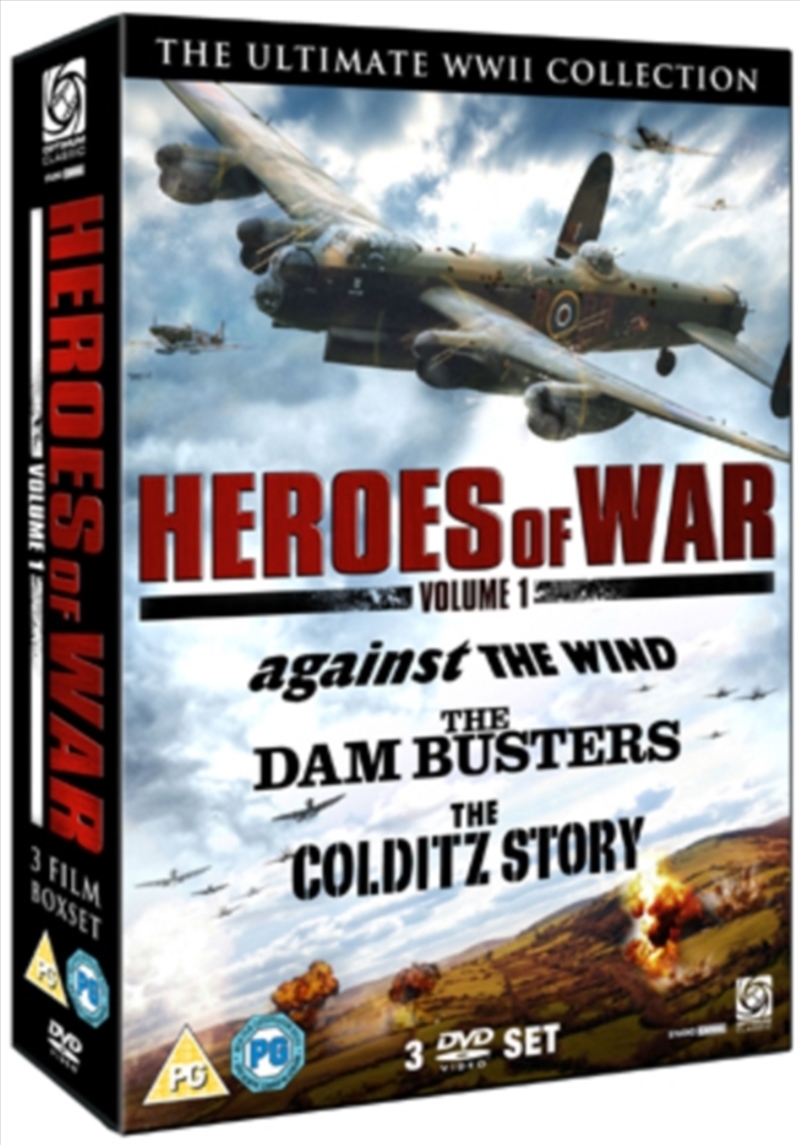 Heroes of War Collection - Against The Wind / The Dam Busters / The Colditz Story (REGION 2)/Product Detail/Action