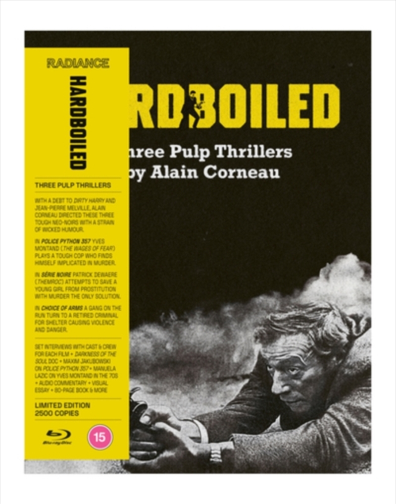 Hardboiled - Three Pulp Thrillers By Alain Corneau - Limited Edition/Product Detail/Action