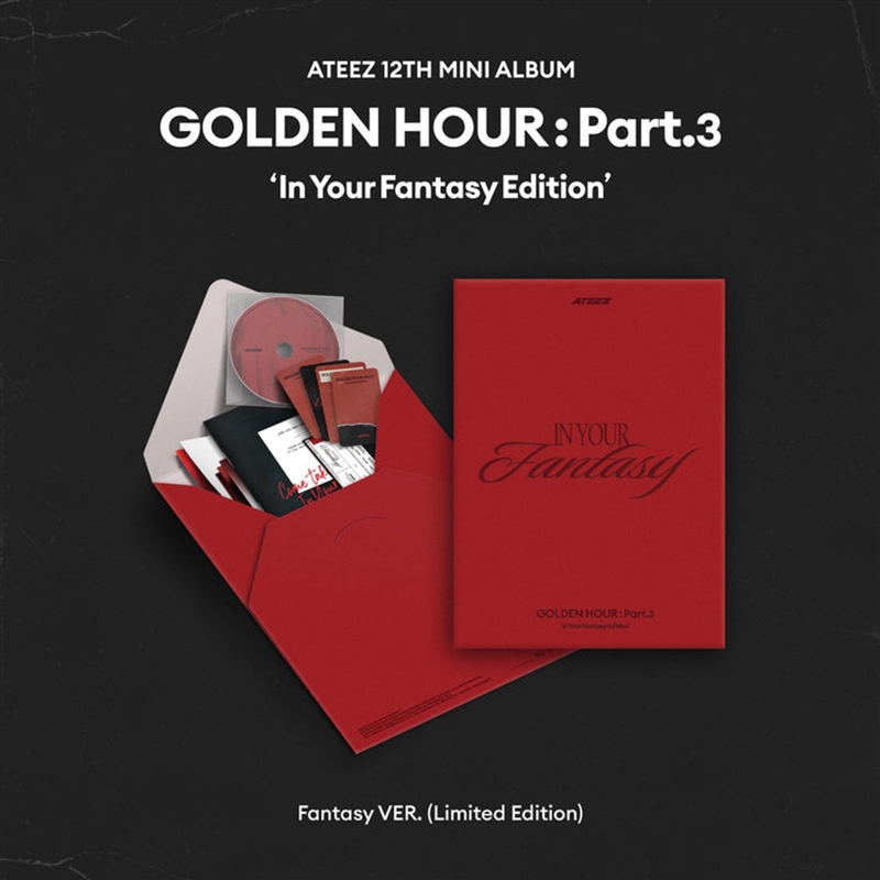 Ateez - Golden Hour : Part.3 In Your Fantasy Edition Fantasy Ver (Limited Edition)/Product Detail/World
