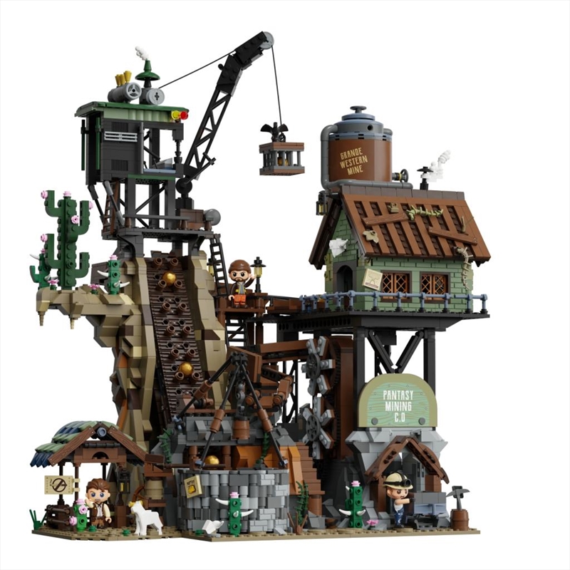 Retro Collection - Western Mine Construction Set (2990 Pieces)/Product Detail/Figurines