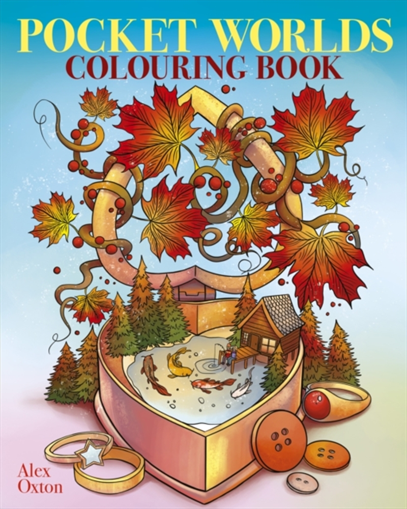 Pocket Worlds Colouring Book : Over 45 Miniature Scenes To Colour/Product Detail/Art