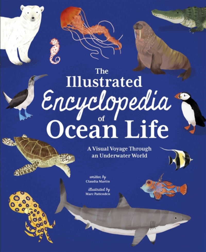 The Illustrated Encyclopedia Of Ocean Life : A Visual Voyage Through An Underwater World/Product Detail/Childrens