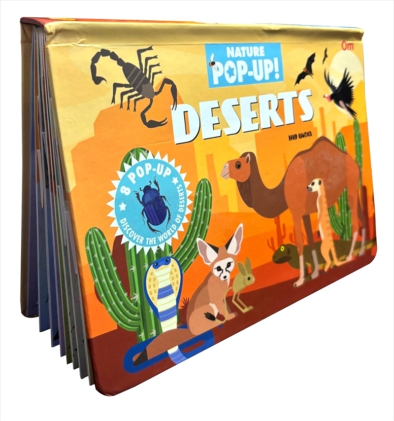 Pop Up Deserts Book For Kids : Amazing Animal Life, Habitat & Survival Skills/Product Detail/Childrens