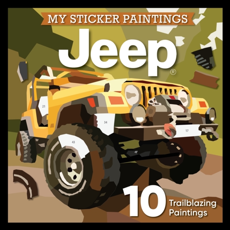 My Sticker Paintings: Jeep : 10 Trailblazing Paintings/Product Detail/Crafts & Handiwork
