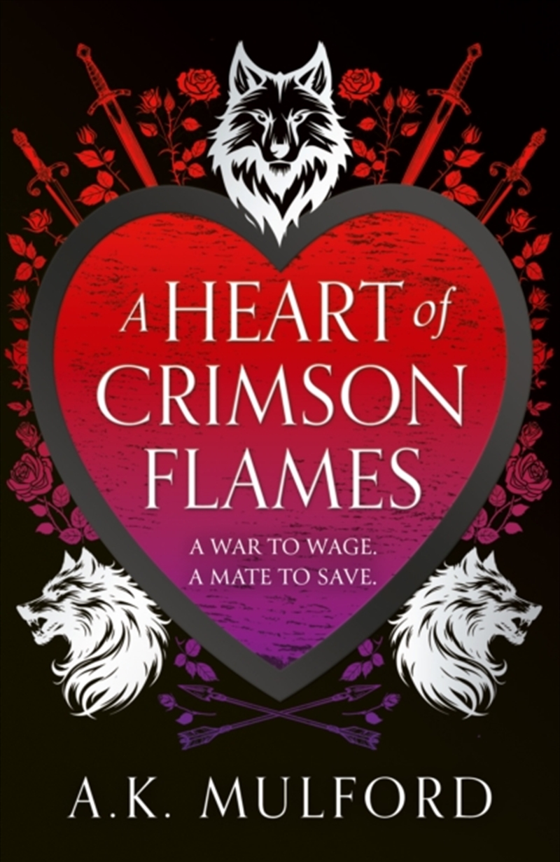 A Heart Of Crimson Flames/Product Detail/Fantasy Fiction