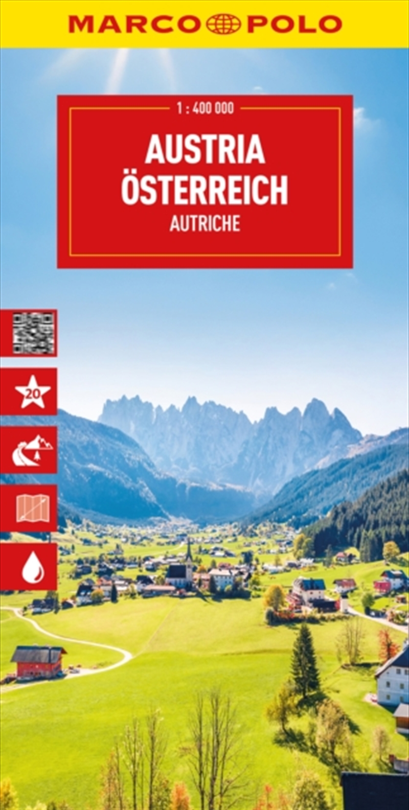 Austria Marco Polo Map/Product Detail/Geography