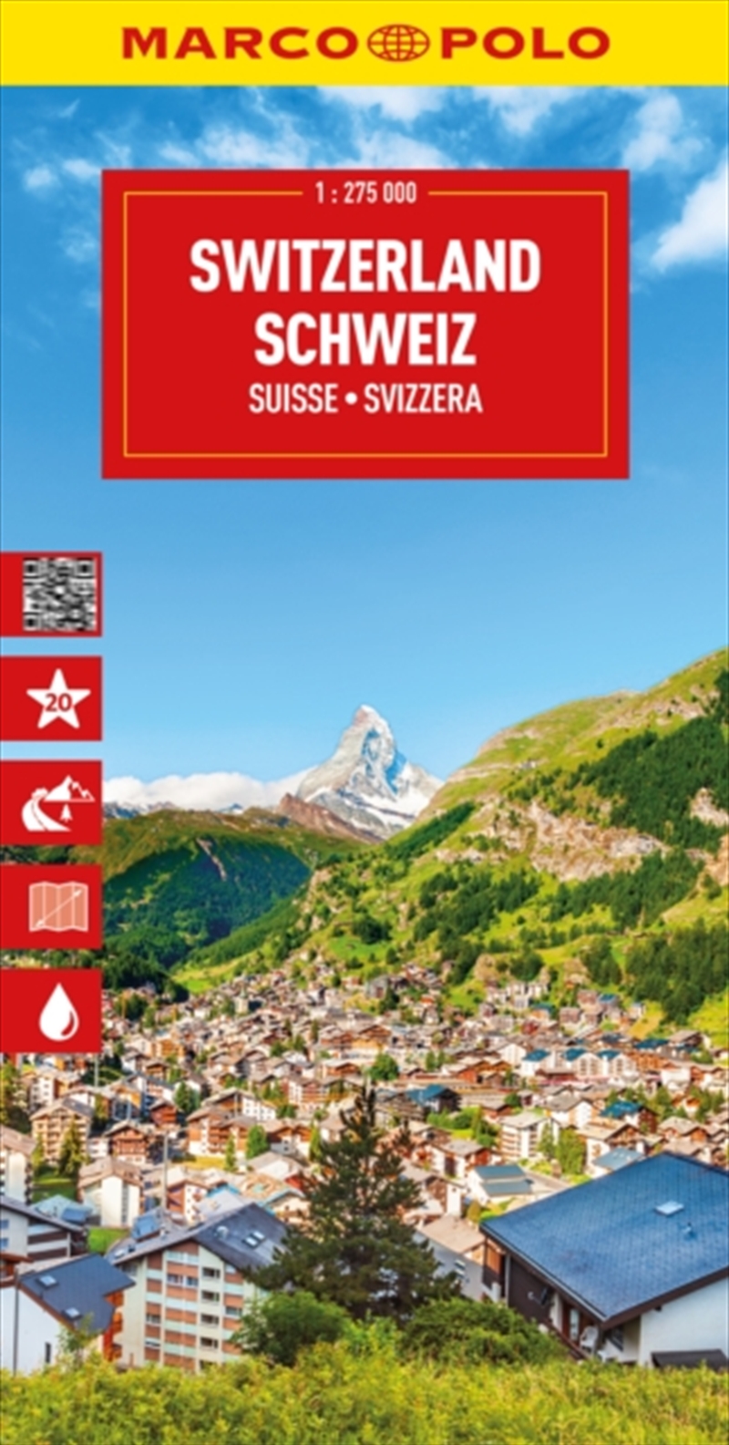 Switzerland Marco Polo Map/Product Detail/Geography