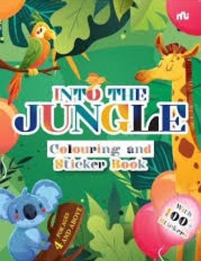 Into The Jungle : Colouring And Sticker Book/Product Detail/Kids Activity Books