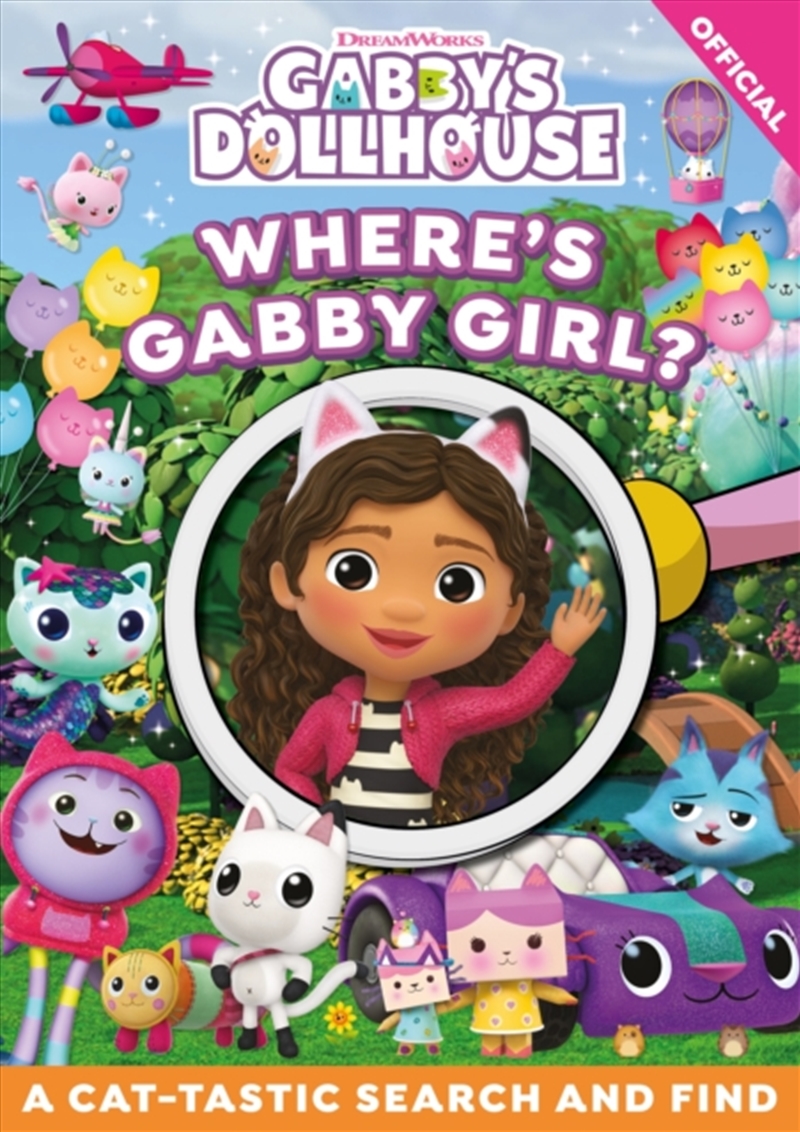 Dreamworks Gabby's Dollhouse: Where's Gabby Girl? : A Cat-Tastic Search And Find/Product Detail/Kids Activity Books