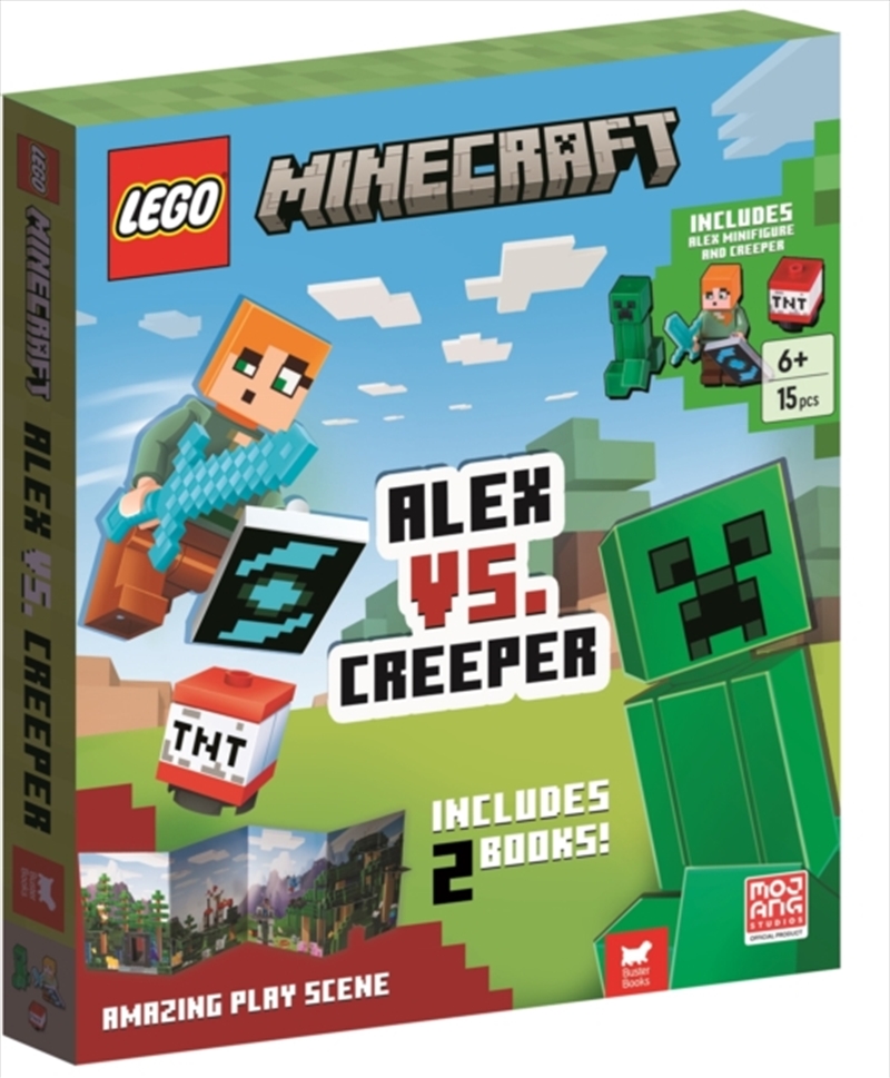 Lego Minecraft: Alex Vs. Creeper (With Alex Minifigure, Creeper Minibuild, Lego Pieces, 2 Books And/Product Detail/Kids Activity Books