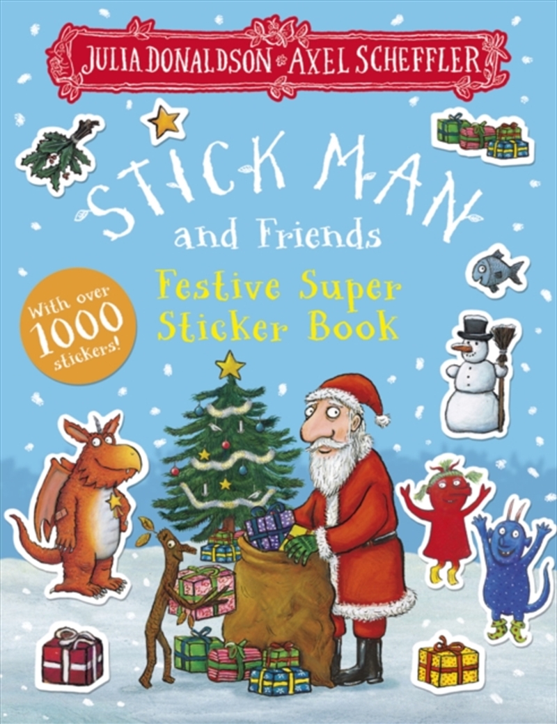 Stick Man And Friends Festive Super Sticker Book/Product Detail/Kids Activity Books