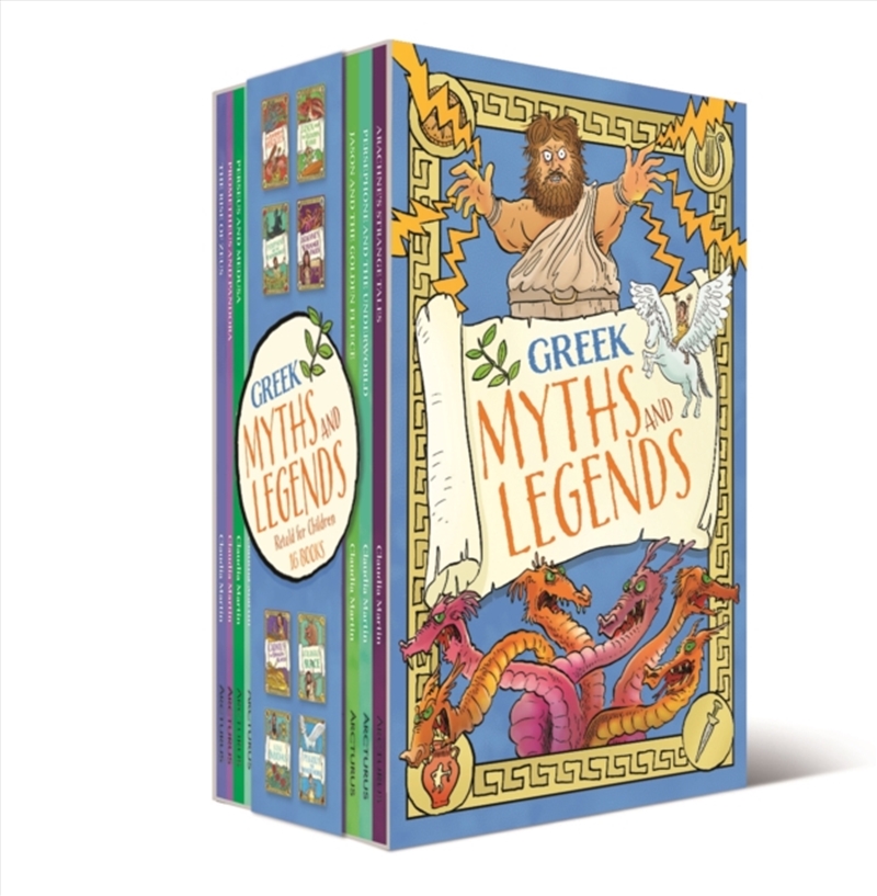 Greek Myths And Legends Retold For Children : 16-Book Box Set/Product Detail/Childrens Fiction Books