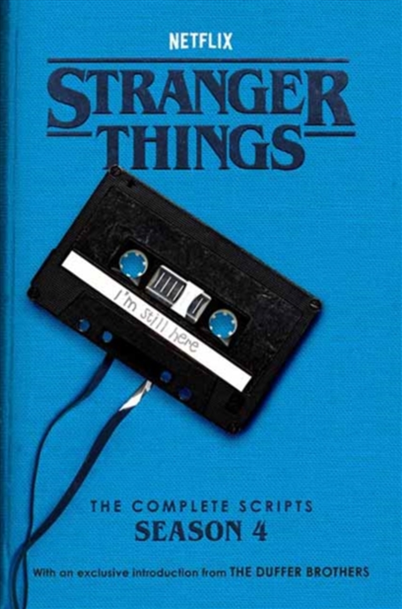Stranger Things: The Complete Scripts, Season 4/Product Detail/Arts & Entertainment