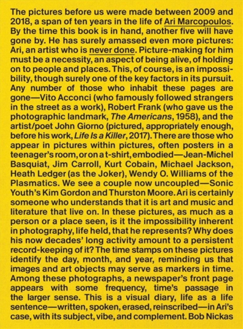 Ari Marcopoulos: Never Done/Product Detail/Photography