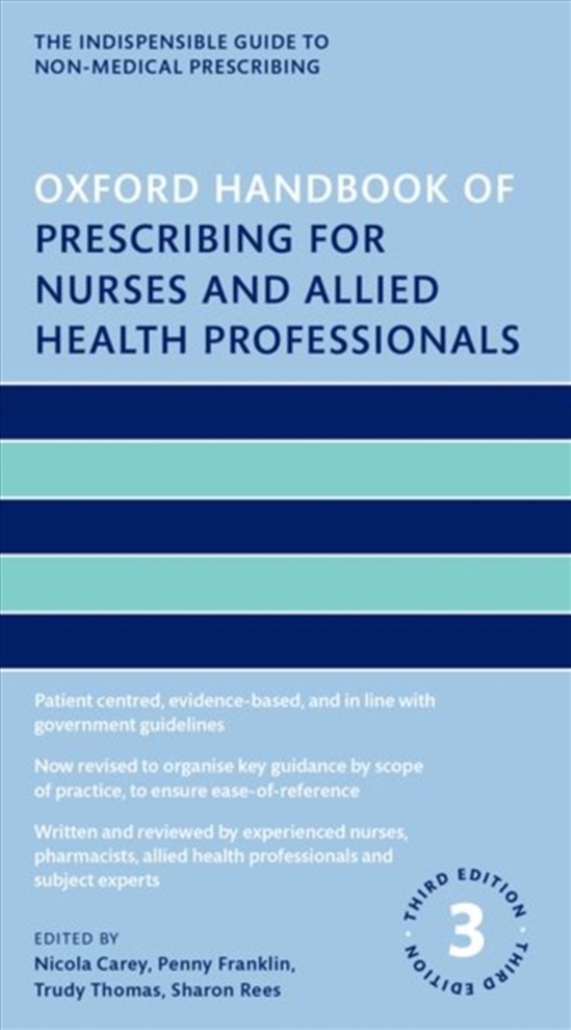 Oxford Handbook Of Prescribing For Nurses And Allied Health Professionals/Product Detail/Healthcare