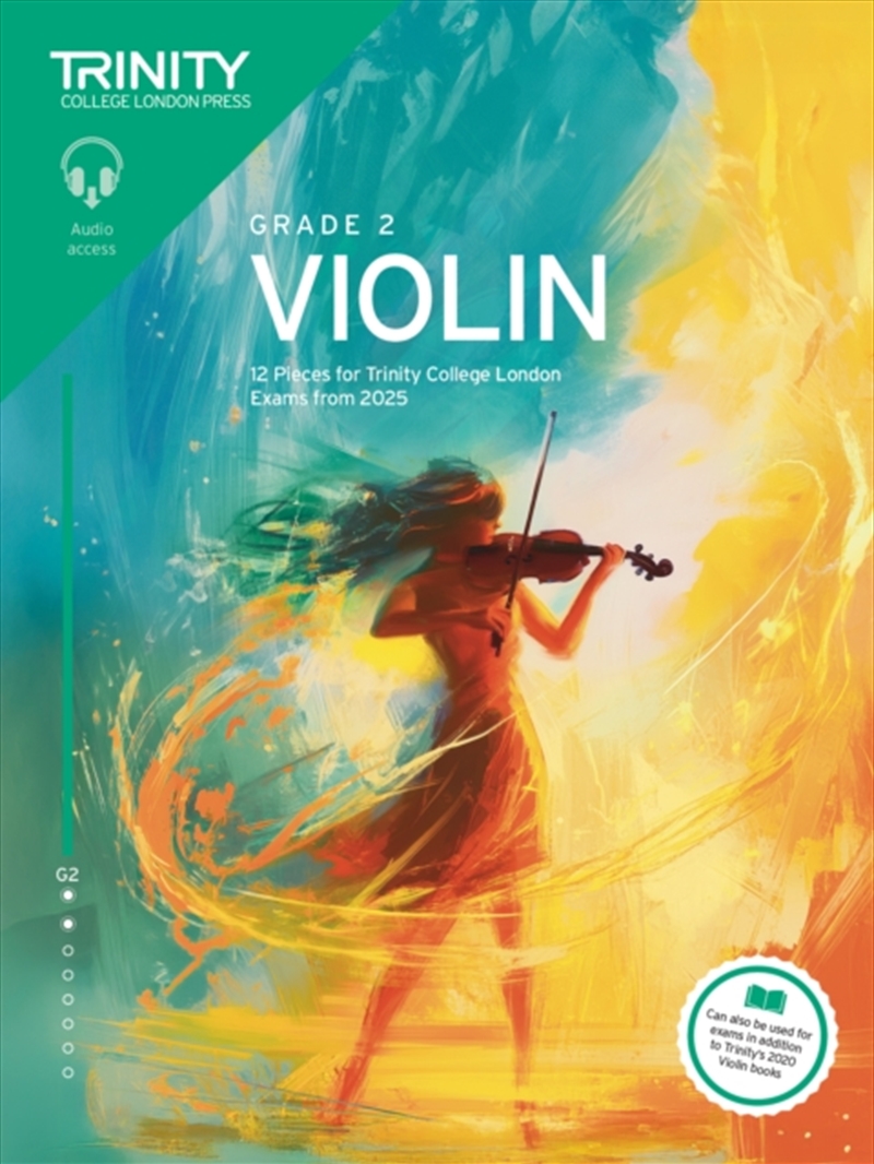 Trinity College London Violin Exam Pieces From 2025: Grade 2/Product Detail/Media