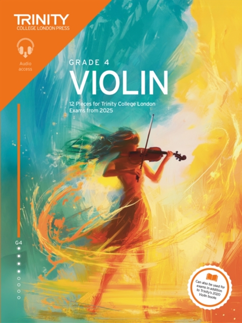 Trinity College London Violin Exam Pieces From 2025: Grade 4/Product Detail/Media