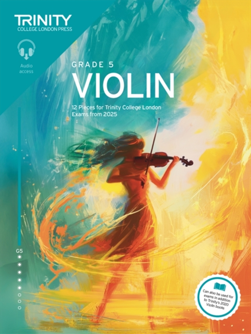 Trinity College London Violin Exam Pieces From 2025: Grade 5/Product Detail/Media