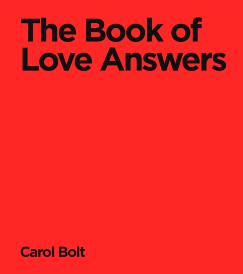The Book Of Love Answers/Product Detail/Self Help & Personal Development
