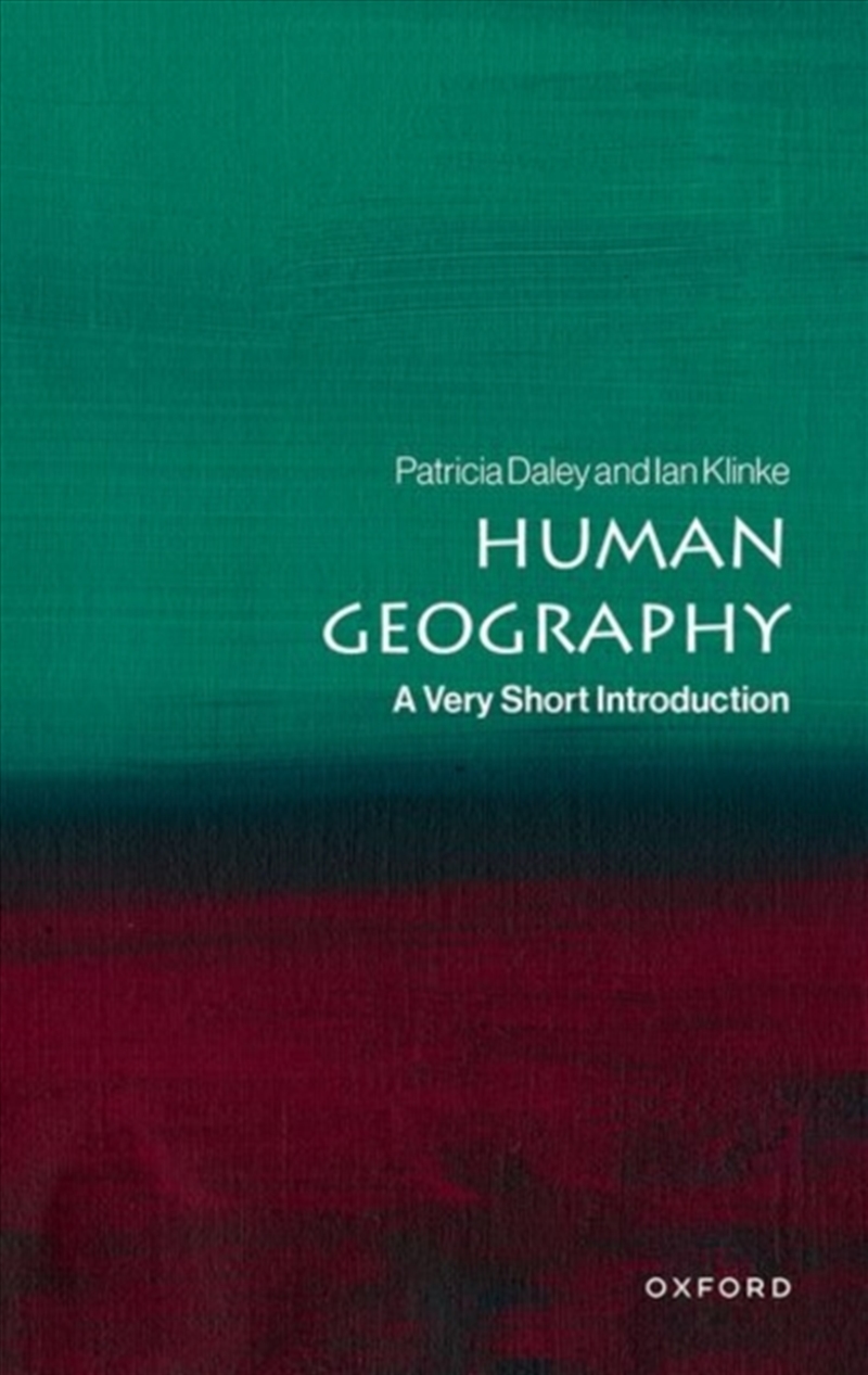 Human Geography : A Very Short Introduction/Product Detail/Society & Culture