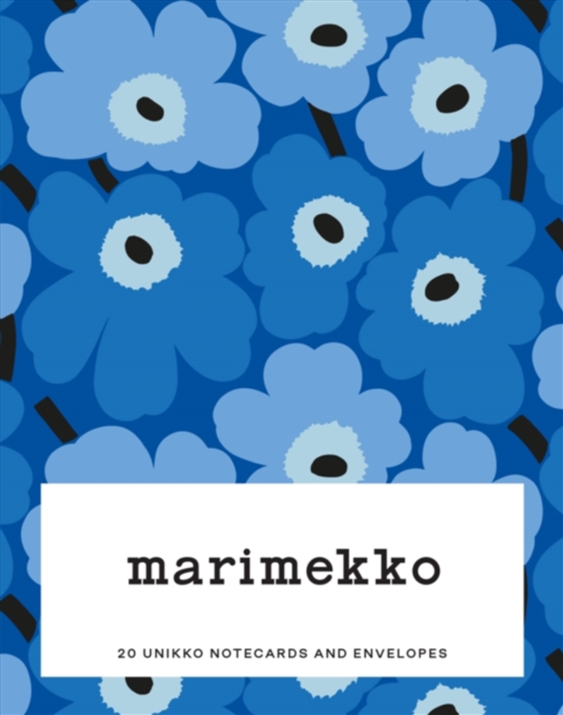 Marimekko Notes (Blues) : 20 Unikko Notecards And Envelopes/Product Detail/Stationery