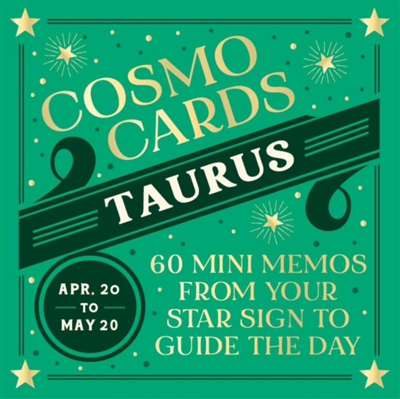 Cosmo Cards: Taurus : 60 Mini Memos From Your Star Sign To Guide The Day/Product Detail/Tarot & Astrology