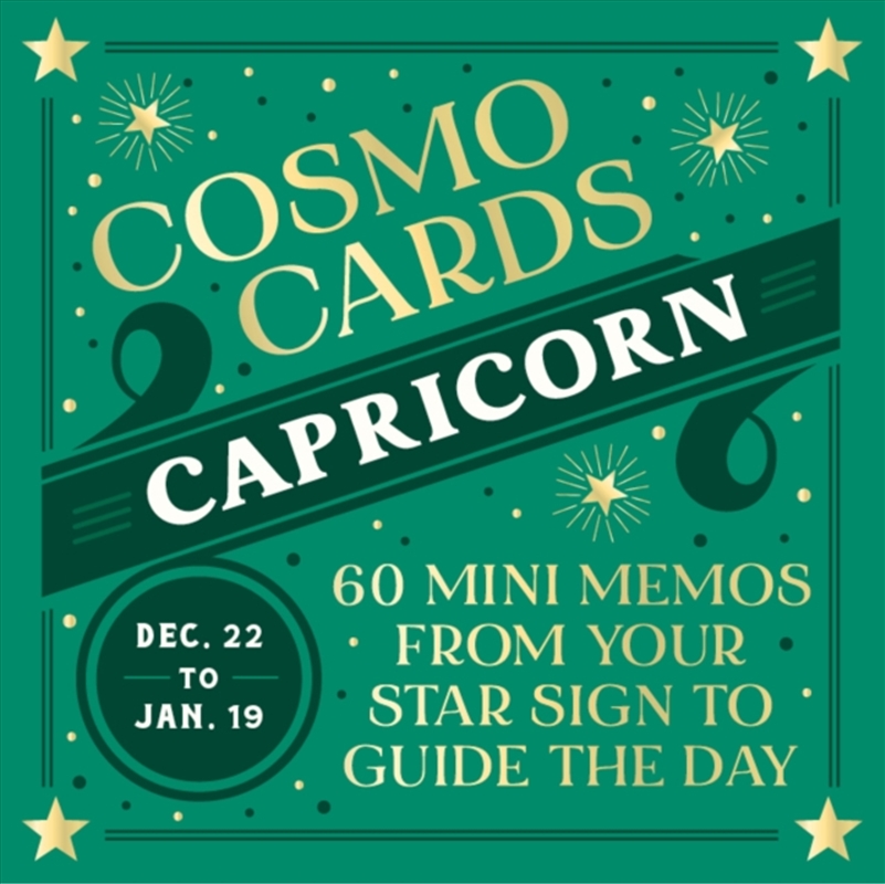 Cosmo Cards: Capricorn : 60 Mini Memos From Your Star Sign To Guide The Day/Product Detail/Tarot & Astrology