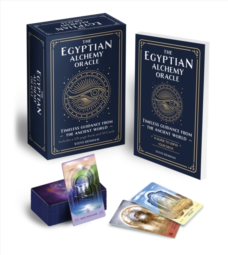 The Egyptian Alchemy Oracle Book & Card Deck : Timeless Guidance From The Ancient World/Product Detail/Tarot & Astrology