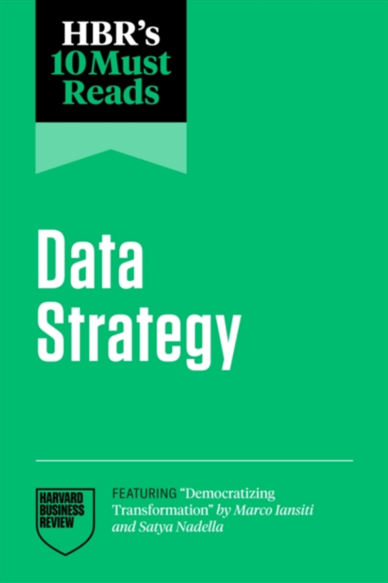 Hbr's 10 Must Reads On Data Strategy/Product Detail/Reading