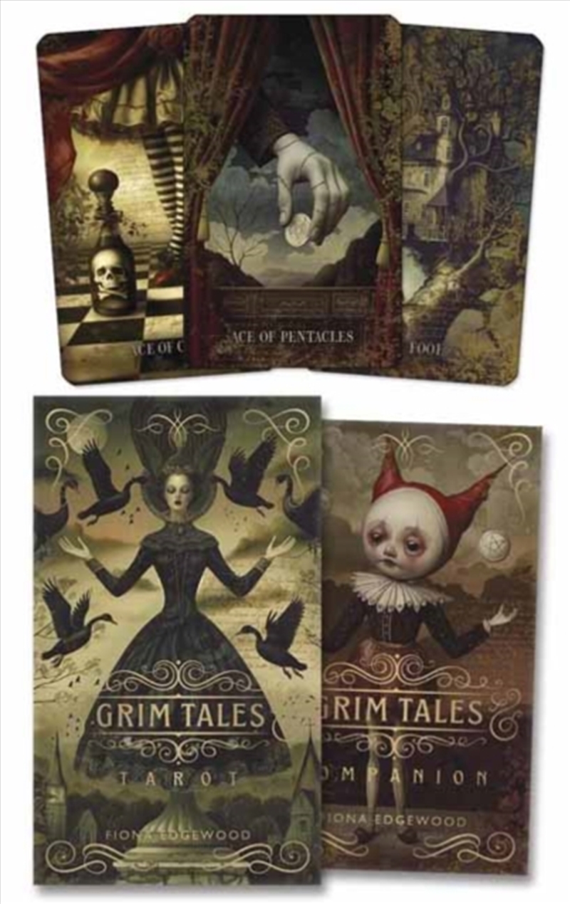 Grim Tales Tarot : 78 Cards And 188-Page Guidebook/Product Detail/Tarot & Astrology