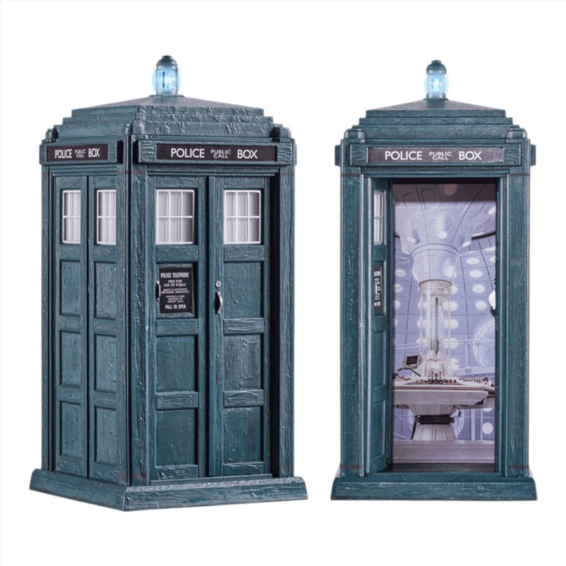 Dr Who - The 15th Doctor's Tardis Figure w/ Light & Sound/Product Detail/Figurines
