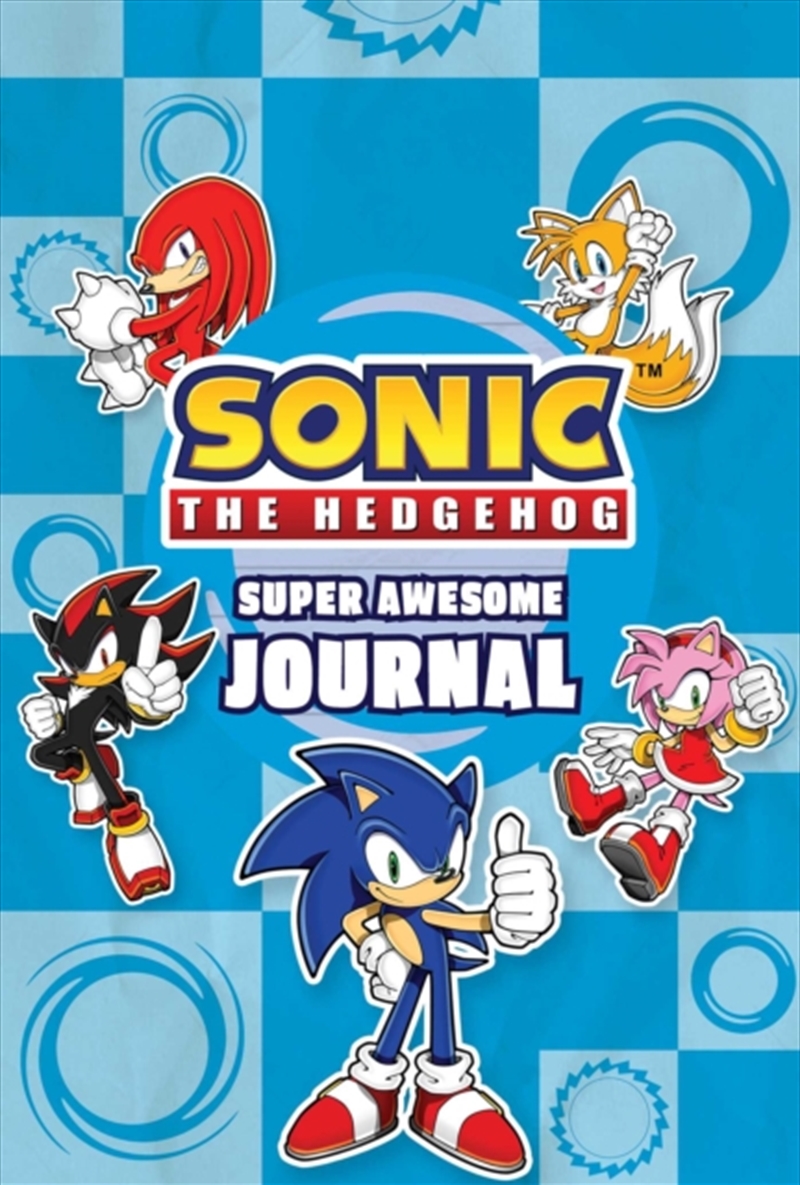 Sonic The Hedgehog Super Awesome Journal/Product Detail/Stationery